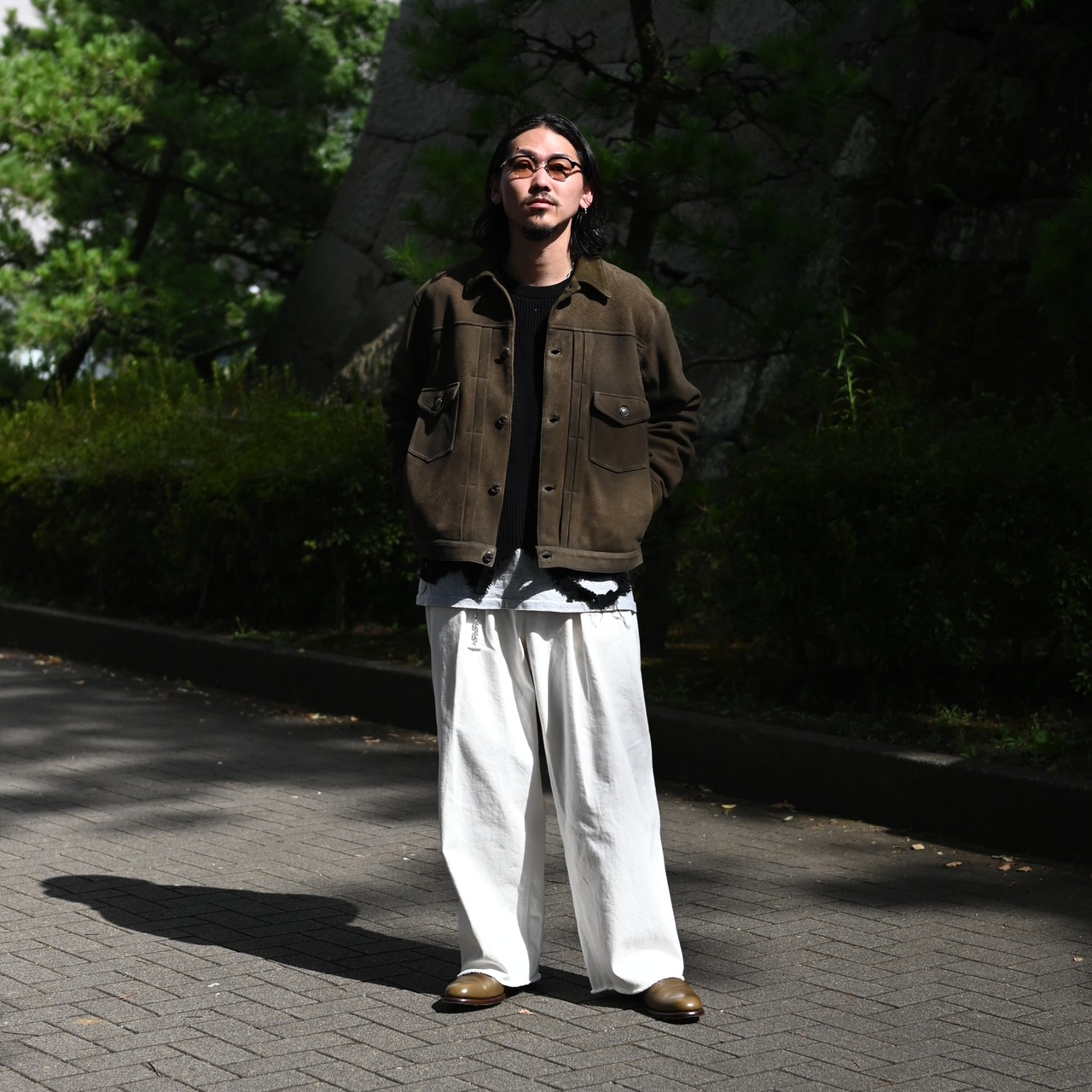 OLD JOE(オールドジョー)PATINA DEER-SKIN JEAN JACKET (SUEDE)