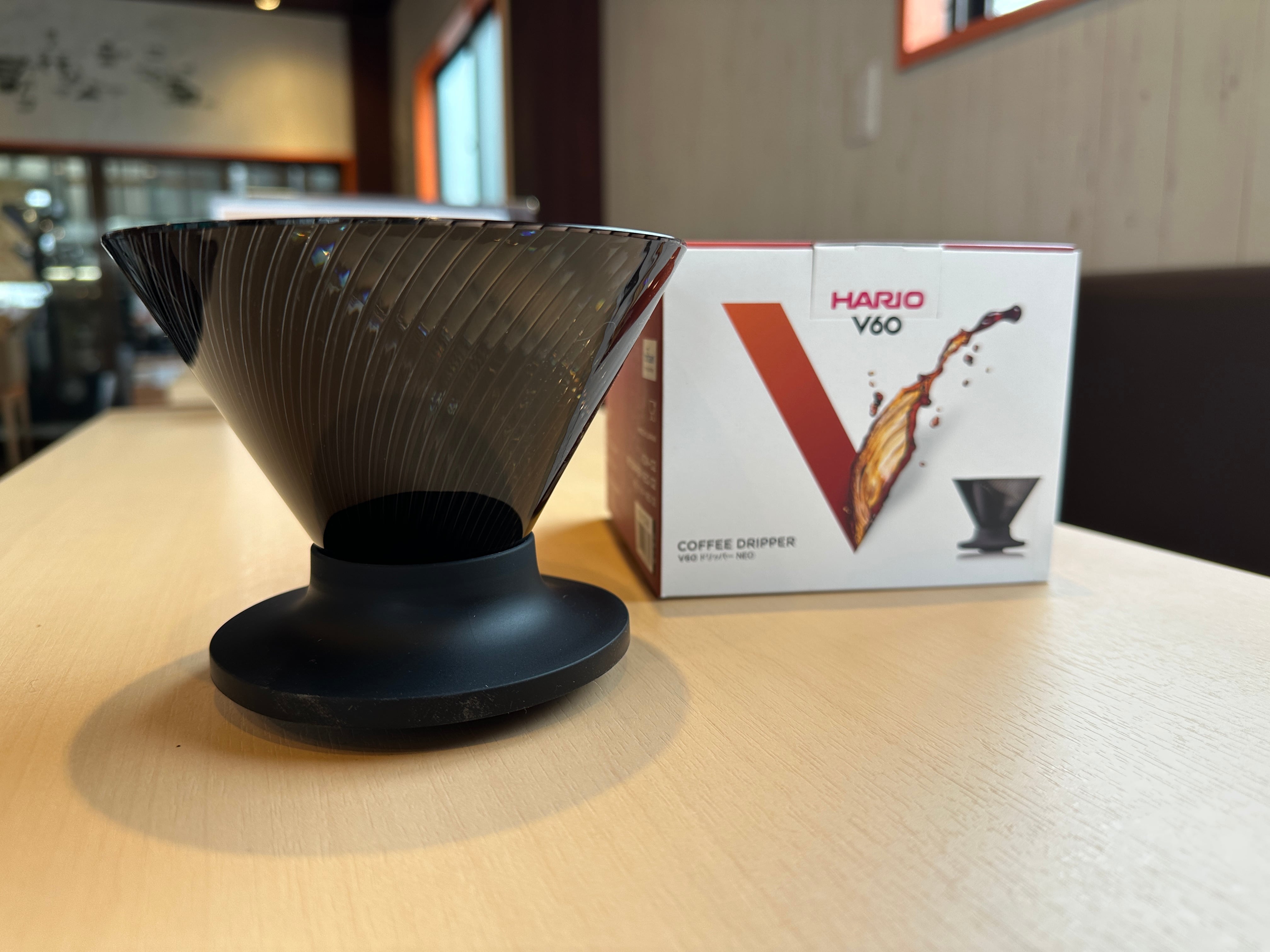 748 【￥59,000】Ｌサイズ／完売カラー入手困難コッパー／ハリウッドＢＯＸ ハリオ】V60 ドリッパーNEO 01 | 亀山珈琲焙煎所