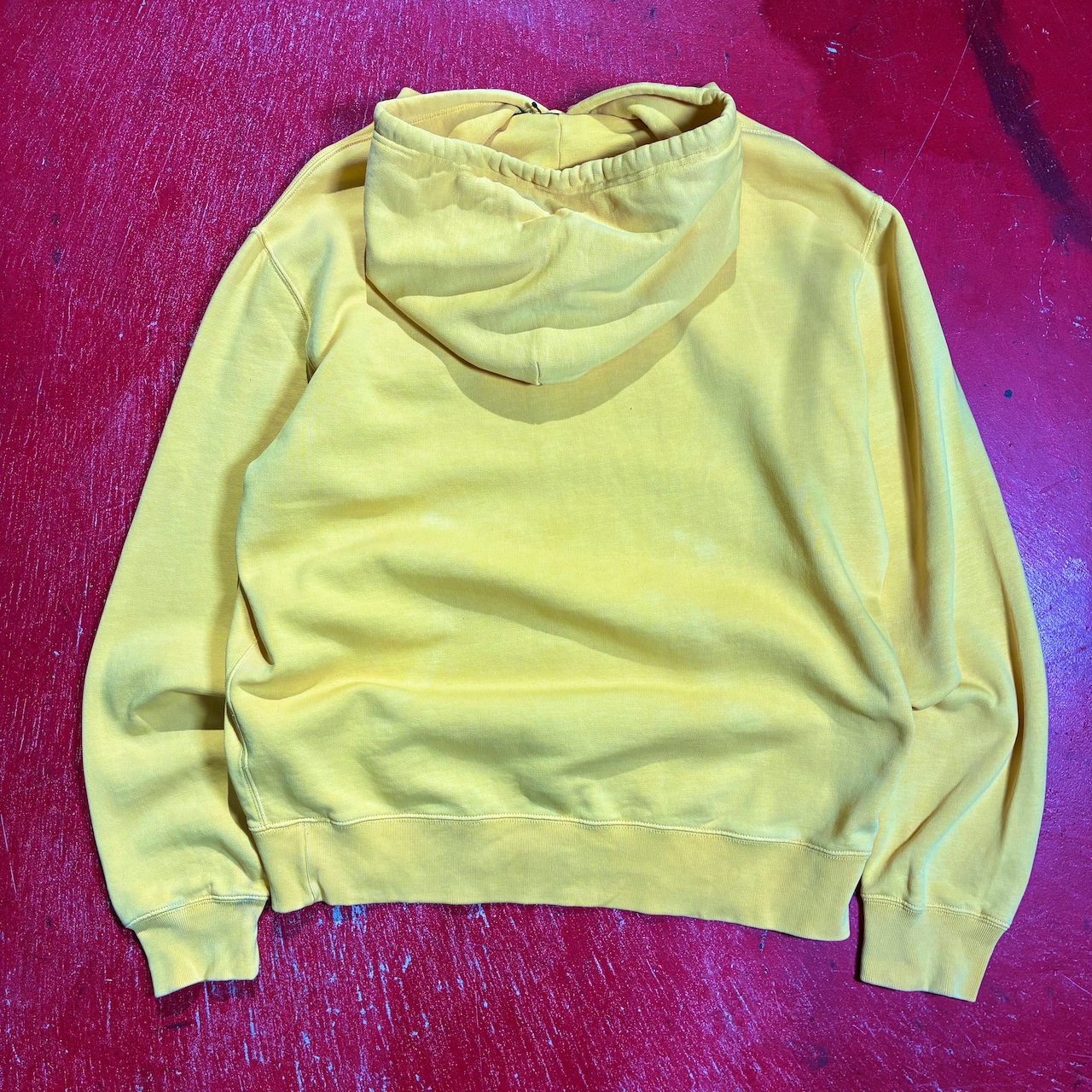 POLO RALPH LAUREN プルオーバーフーディー イエロー ワンポイントロゴ ラルフ