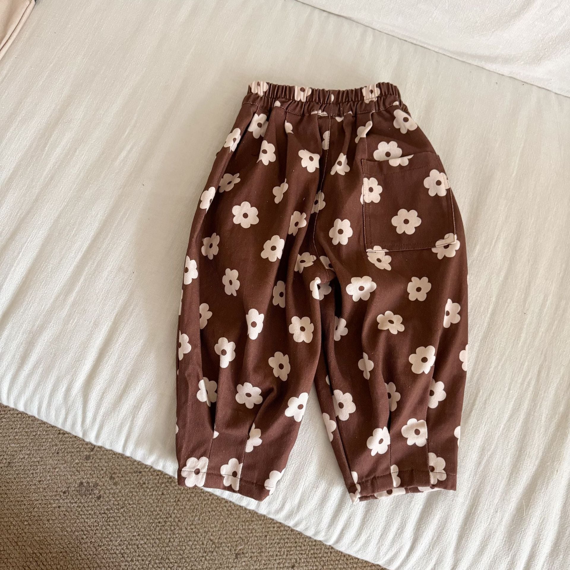 BABY&KID】フラワー、ペンギン柄ロングパンツ | Betty