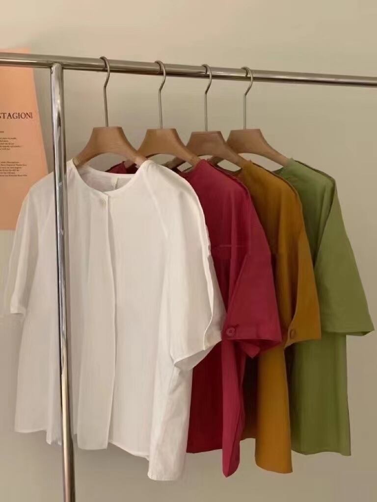 レーヨンブラウス　AJ22085-9966