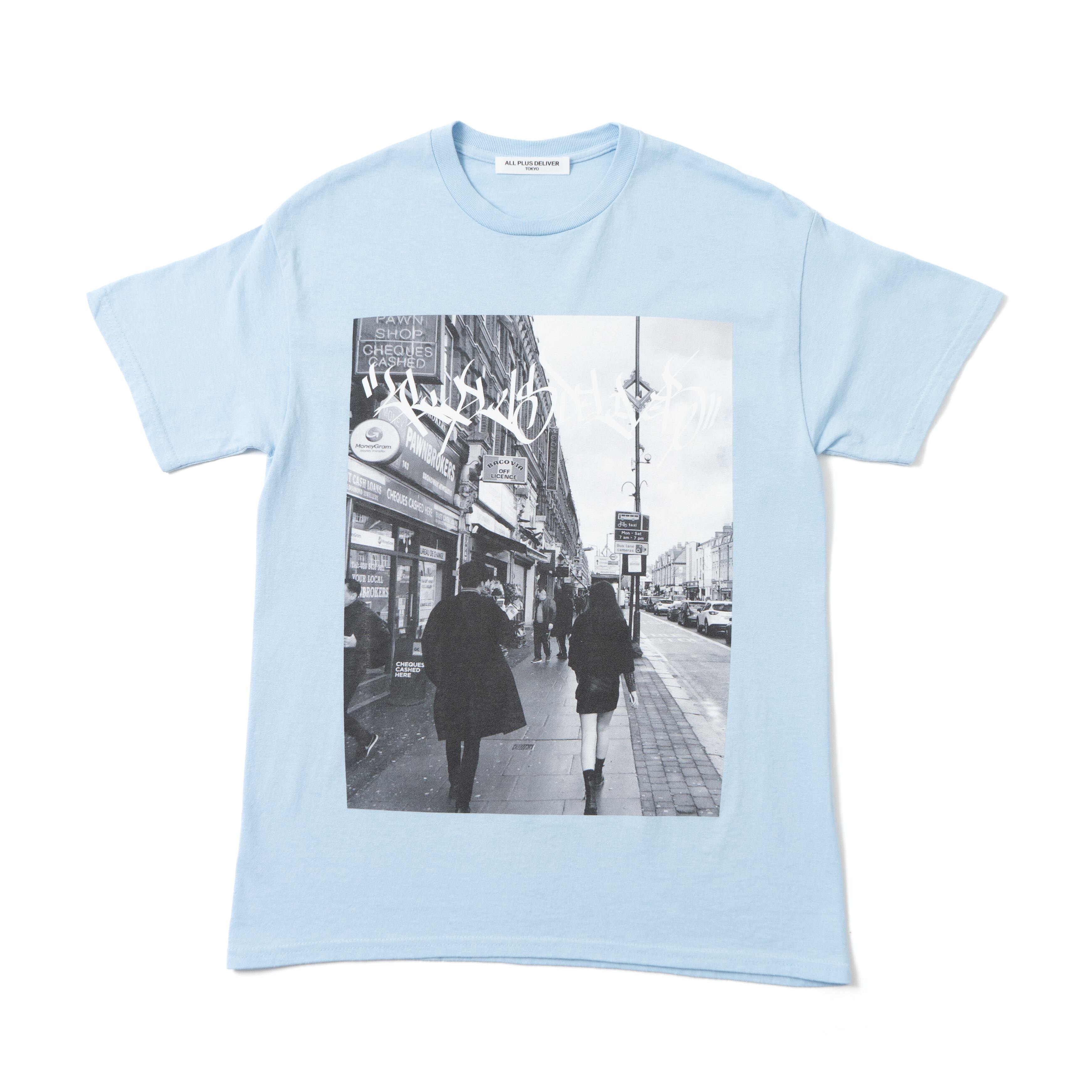 ALPSDR H PHOTO SS TEE / BLUE