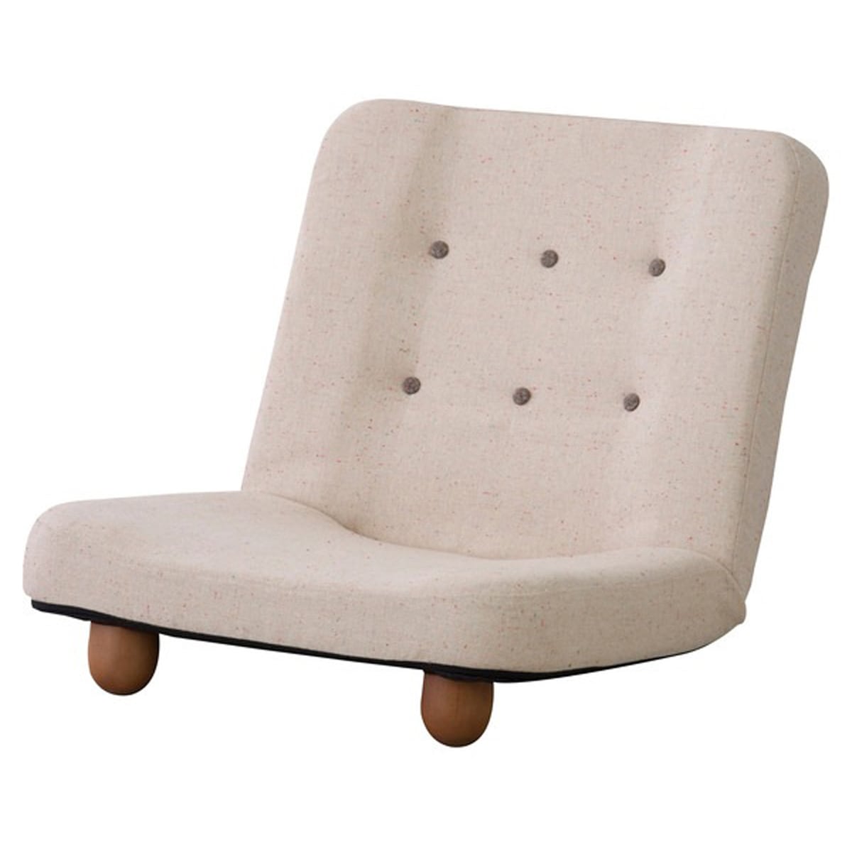 フロアソファ スマート 脚付座椅子 RKC-930BE RKC-930BR 座椅子 脚付き コンパクト あぐら リクライニング フロアチェア チェア 腰掛 大きめ 一人用