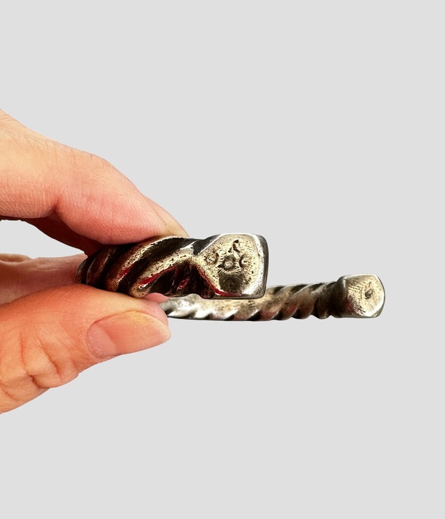 -Vintage Jewelry- Silver Bangle