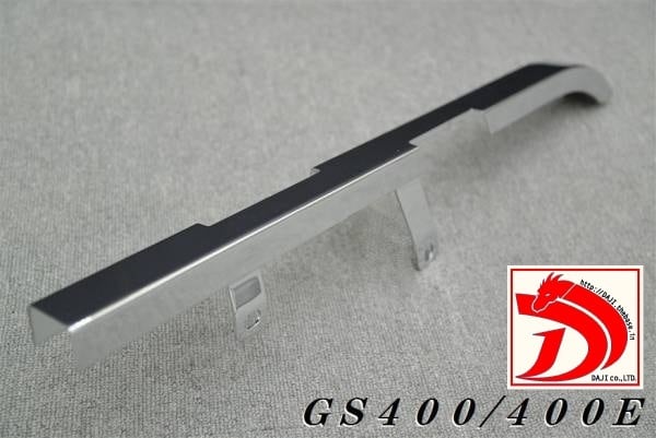 GS400用 メッキ チェーンケース 新品 ロゴイリ