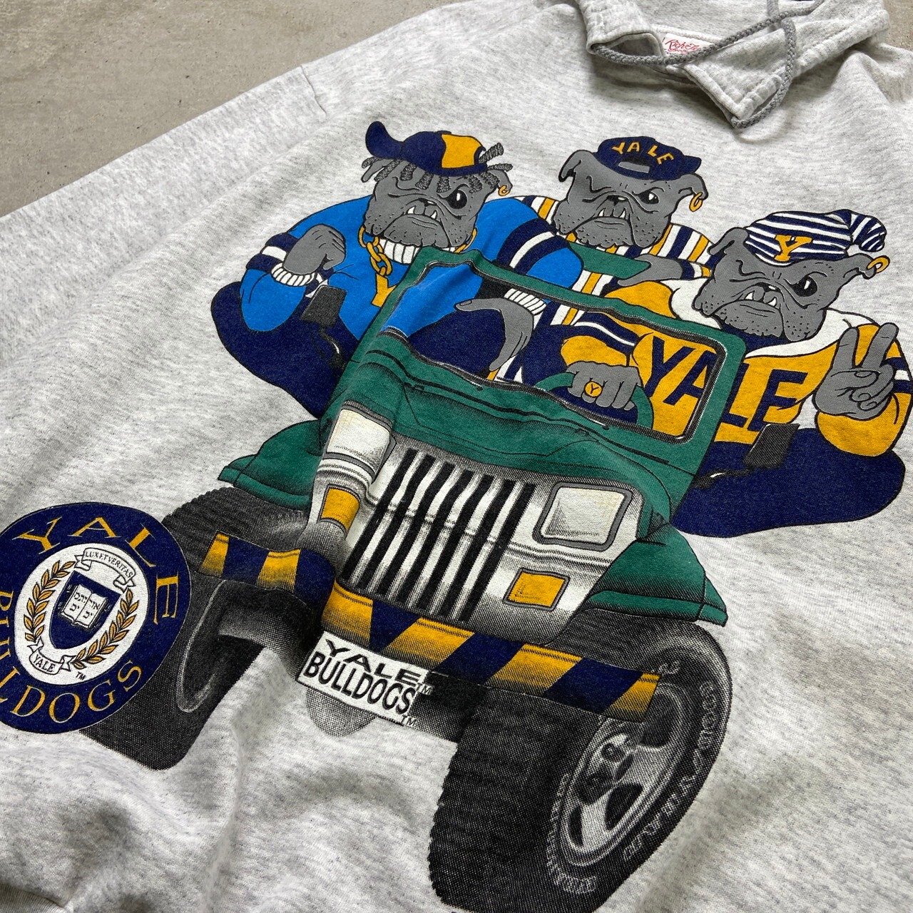 90年代 USA製 YALE BULLDOGS カレッジチーム スウェットシャツ 