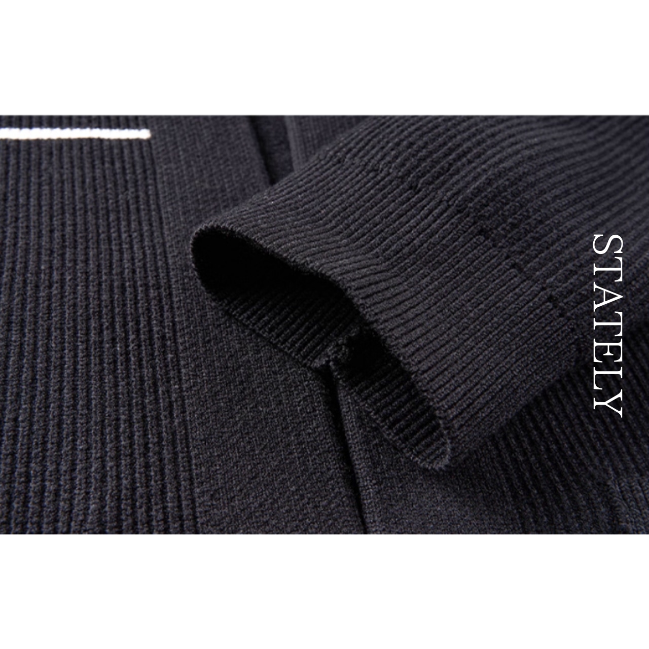 Stripe Knit Cardigan /2color_T225・画像6