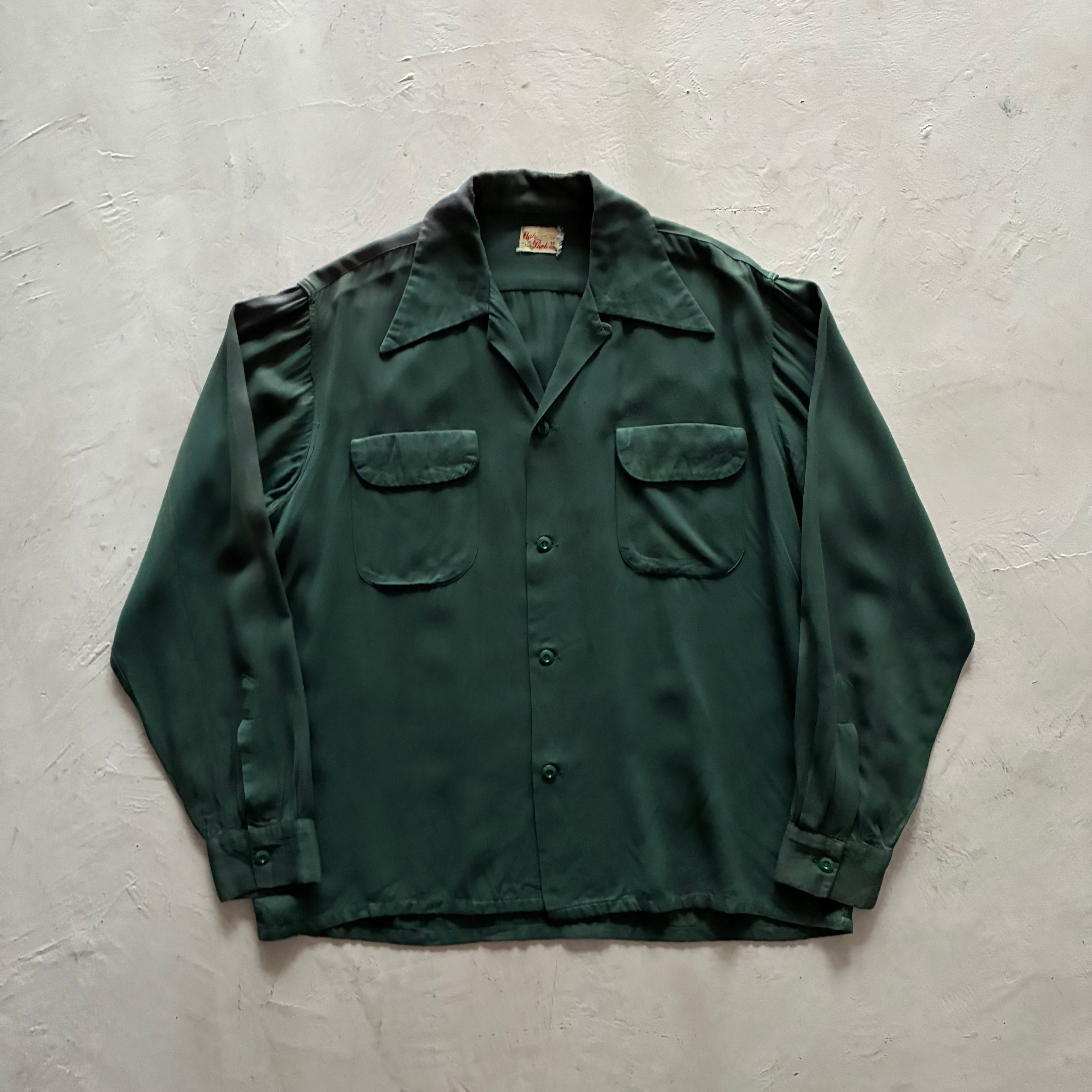 50s rayon gabardine jacket ”reversible“ | PAY ID