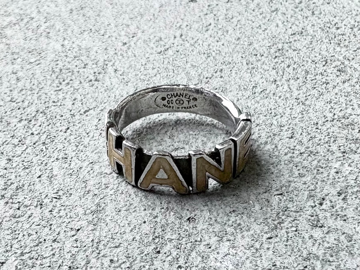 CHANEL 00T Logo ring GP MADE IN FRANCE | AFTER DARK