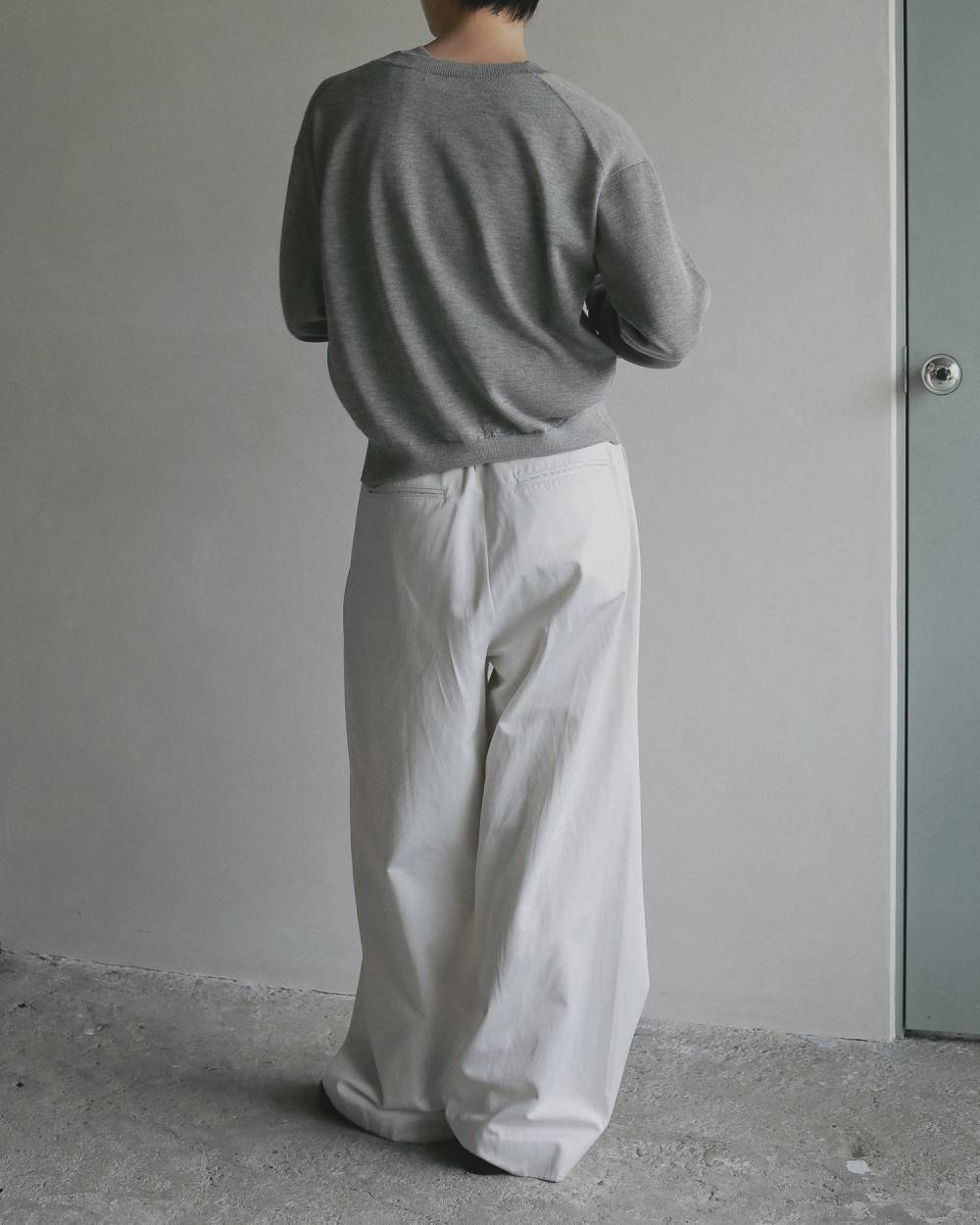 anuke(アンヌーク) Highgauge Sheer Cardigan | サウスオレンジ