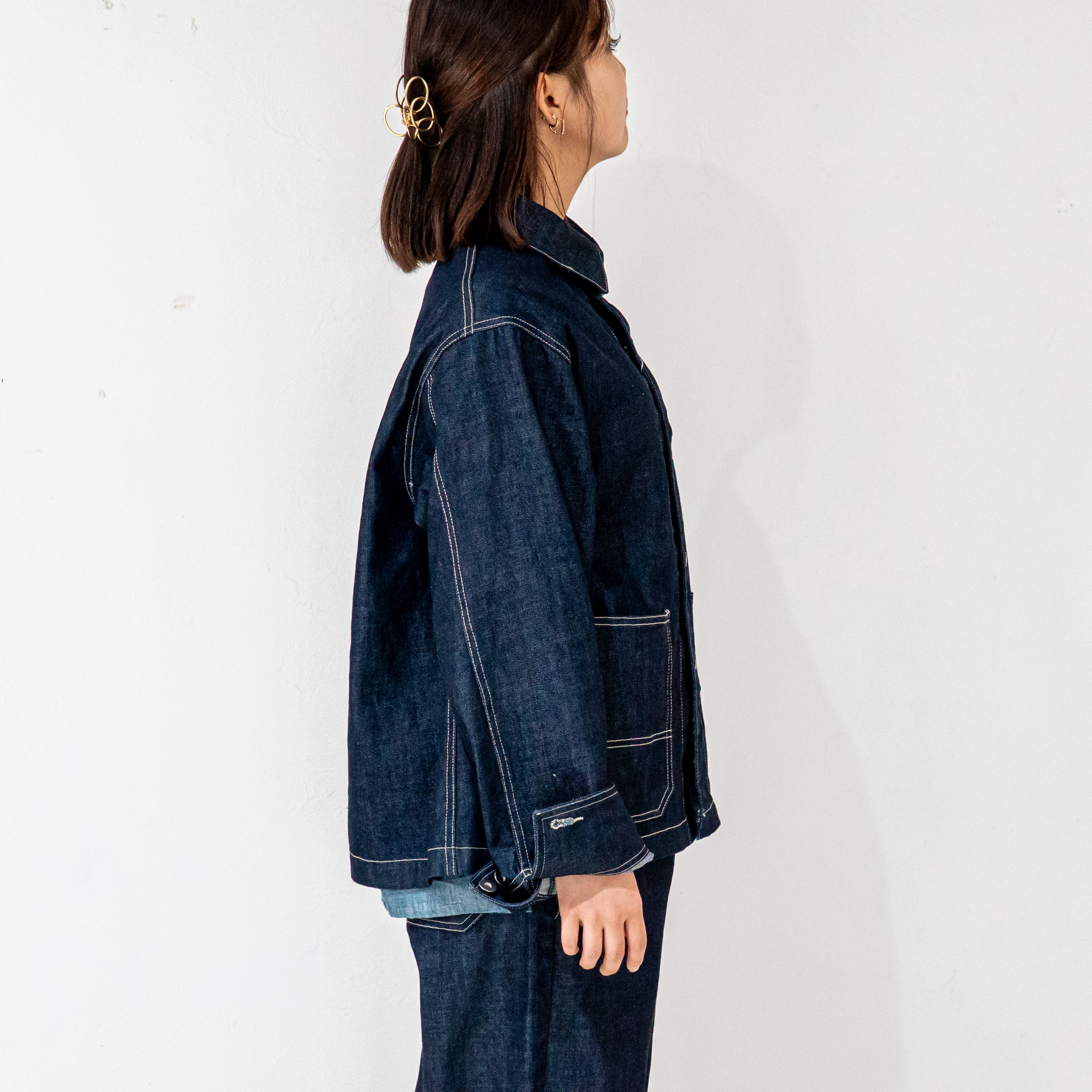 MADE IN JAPAN DENIM COVERALLS/VENT BLANK/デニムジャケット