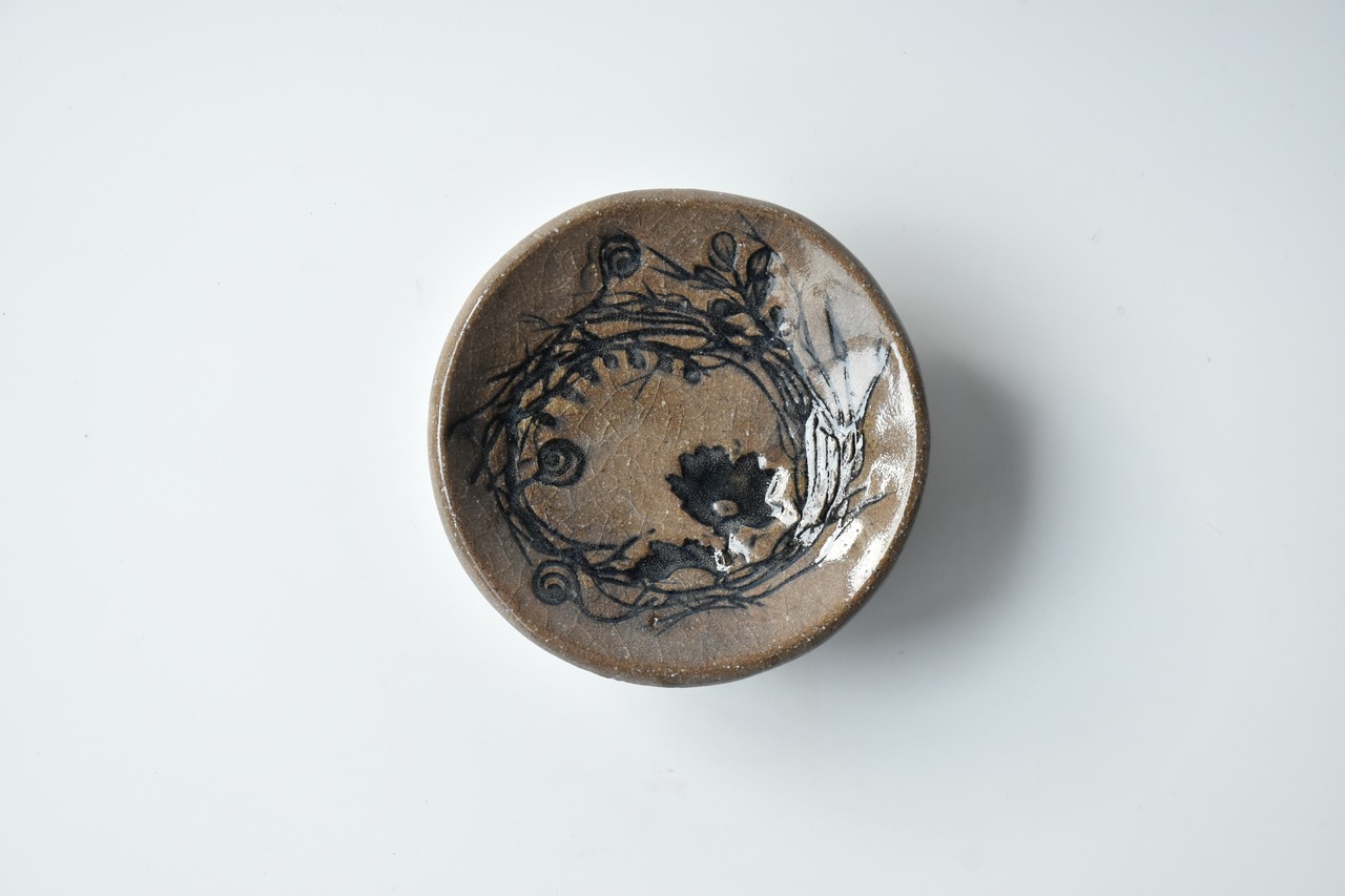 小代瑞穂窯 / 福田るい : ボタ 高付 (中) ②