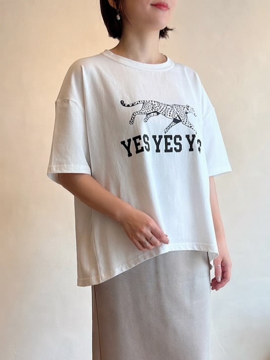 再入荷】MARGAUX VINTAGE / パリジェンヌTシャツ【YES パウダー加工