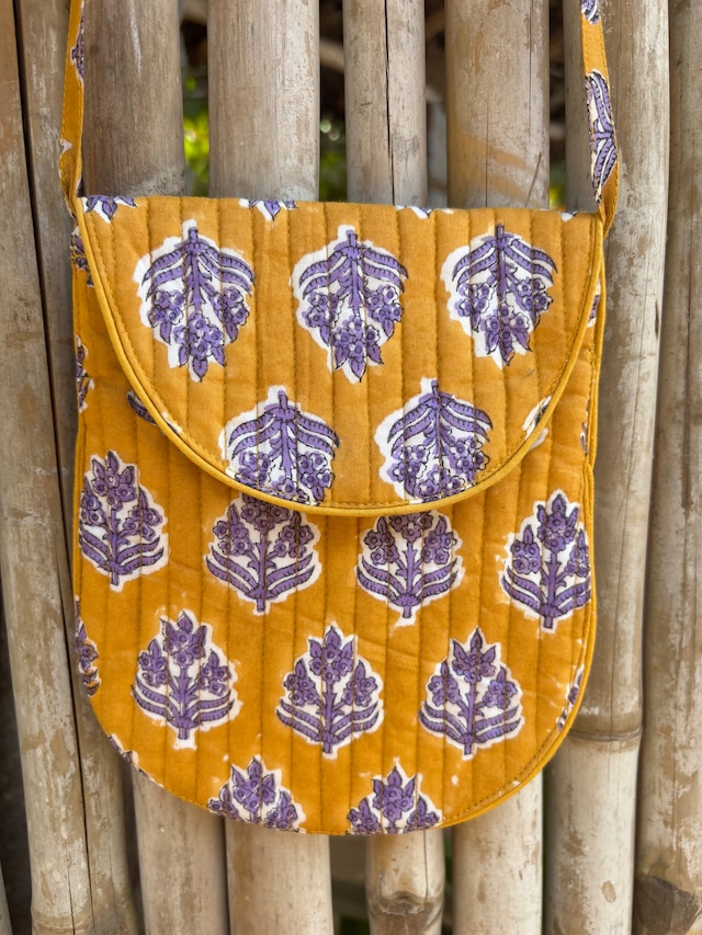 Hand Block Print Mini Bag