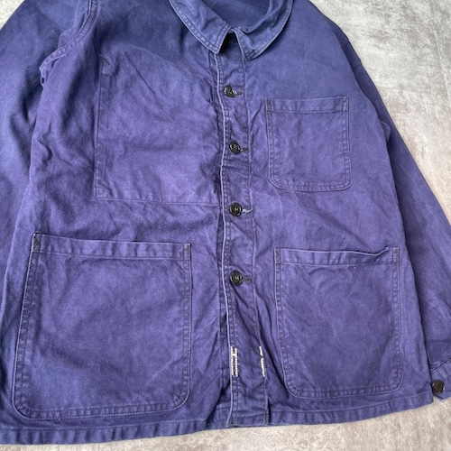 60-70s フランス軍 刺繍タグ コットンツイル フレンチワークジャケット 詳細写真6