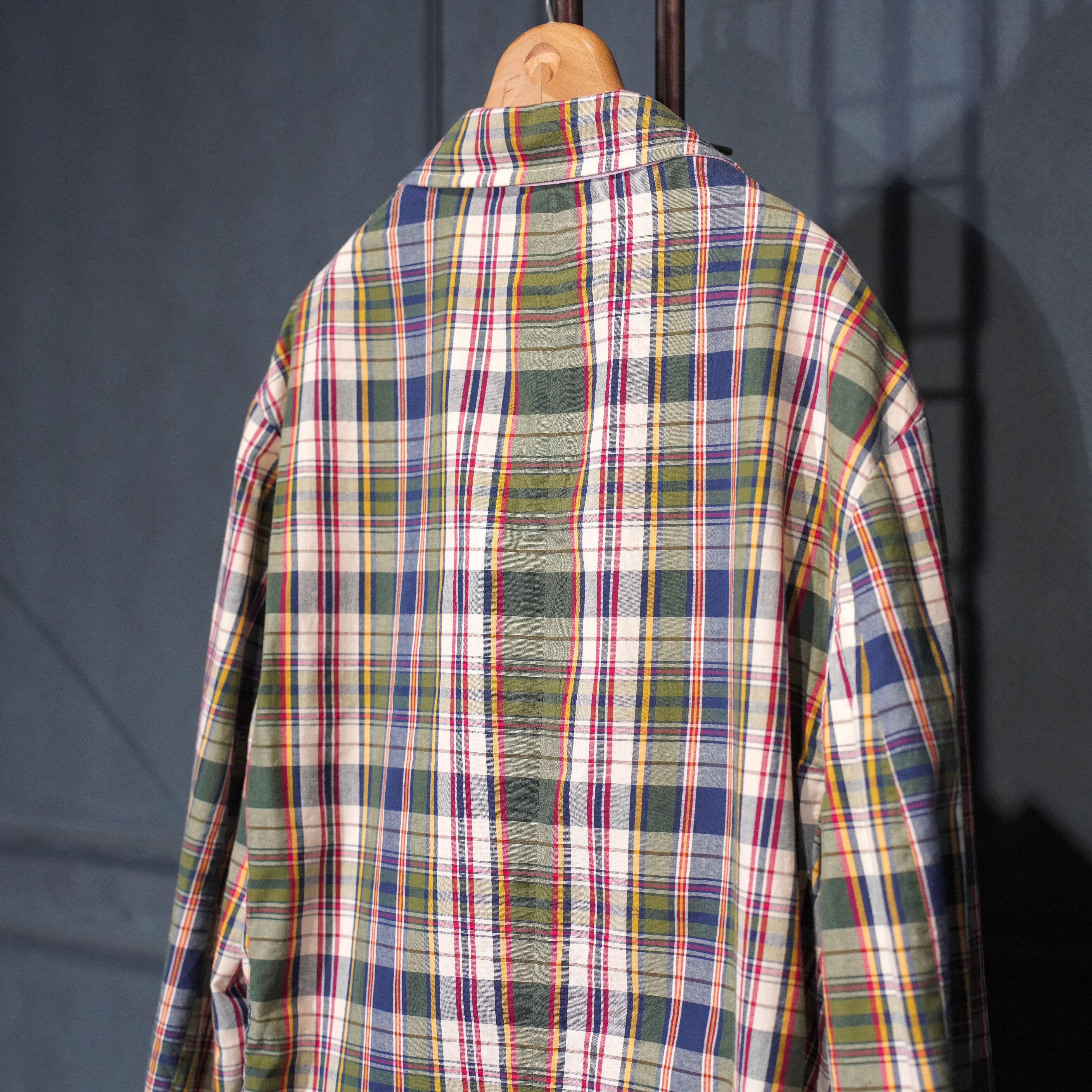 USA VINTAGE Polo by Ralph Lauren CHECK PATTERNED COTTON USA VINTAGE Polo by Ralph Lauren CHECK PATTERNED COTTON