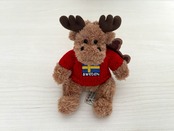【NORDIC SOUVENIR】ムース スモール スウェーデンセーター RED