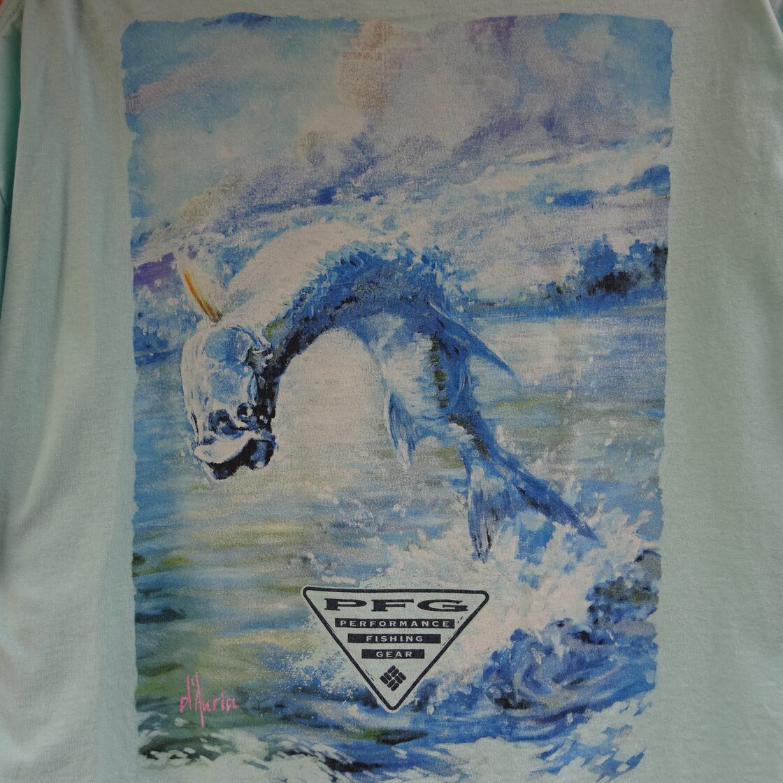 Pink Dolphin 余分 スタジャン Mサイズ 青