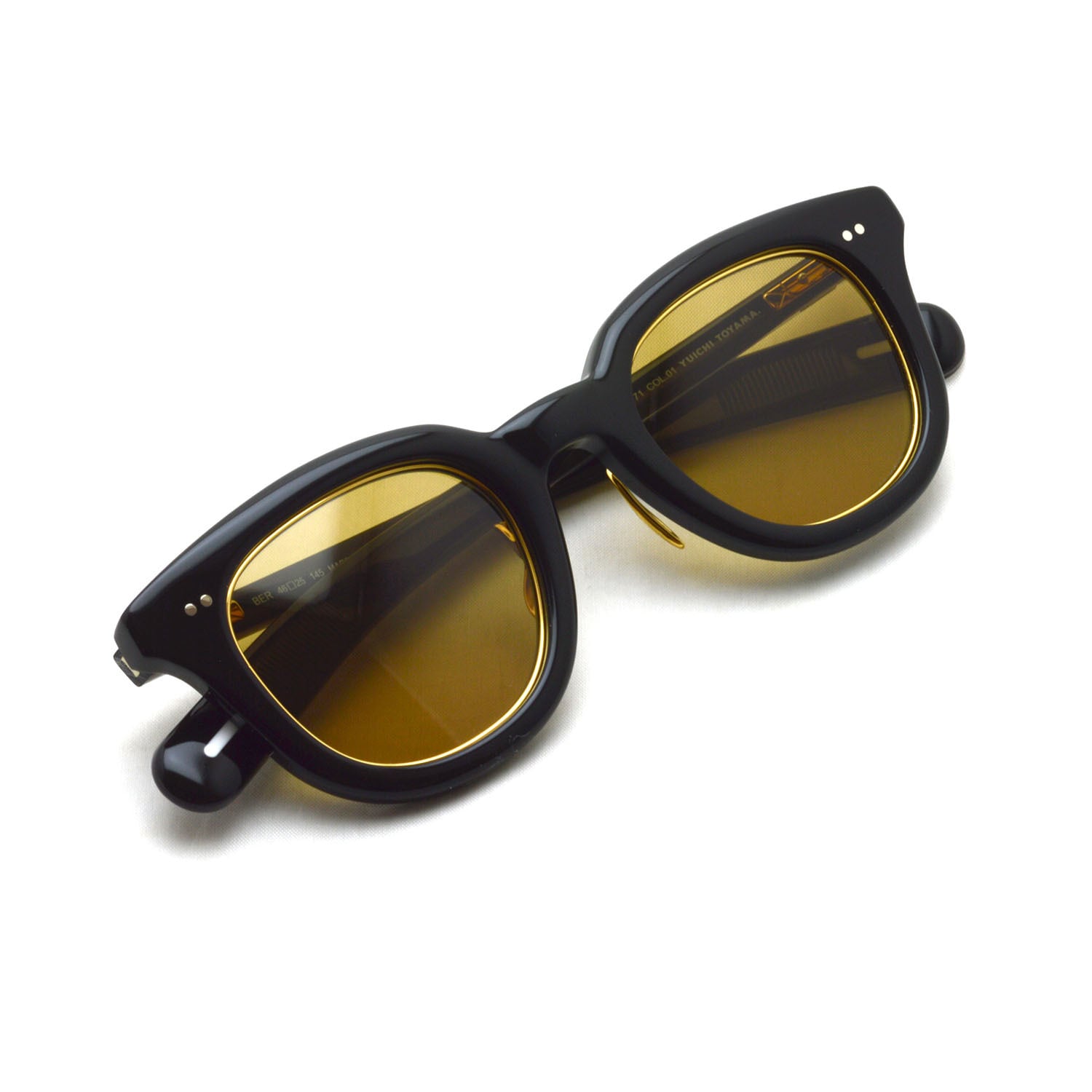 YUICHI TOYAMA / U-181 YYZ / SG 01 Black/Gold - VGY-01 lenses