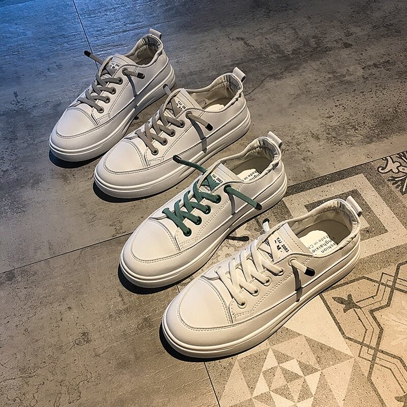 リトルホワイトシューズレディース2020春新春秋ネットレッドワイルドスプリング平底シューズ学生シングルシューズ薄い白い靴 フェイクシューズ29996281340