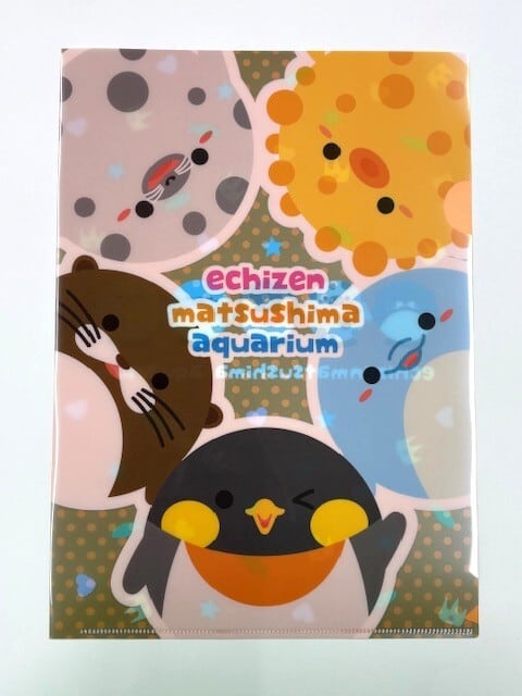 A4クリアファイル【まるまる】 | 越前松島水族館 ONLINE SHOP