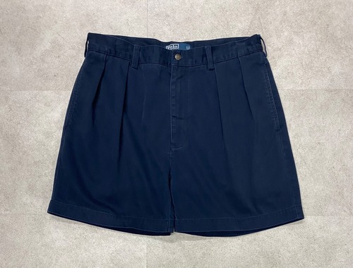 90-00sPoloRalphLauren Andrew Short 2-Pleats Chino Pant/W35