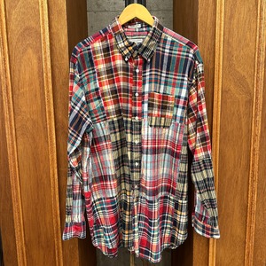ENGINEERED GARMENTS CHECK BD SHIRT XL