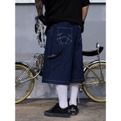 ストリート Chicano デニムショーツ P211
