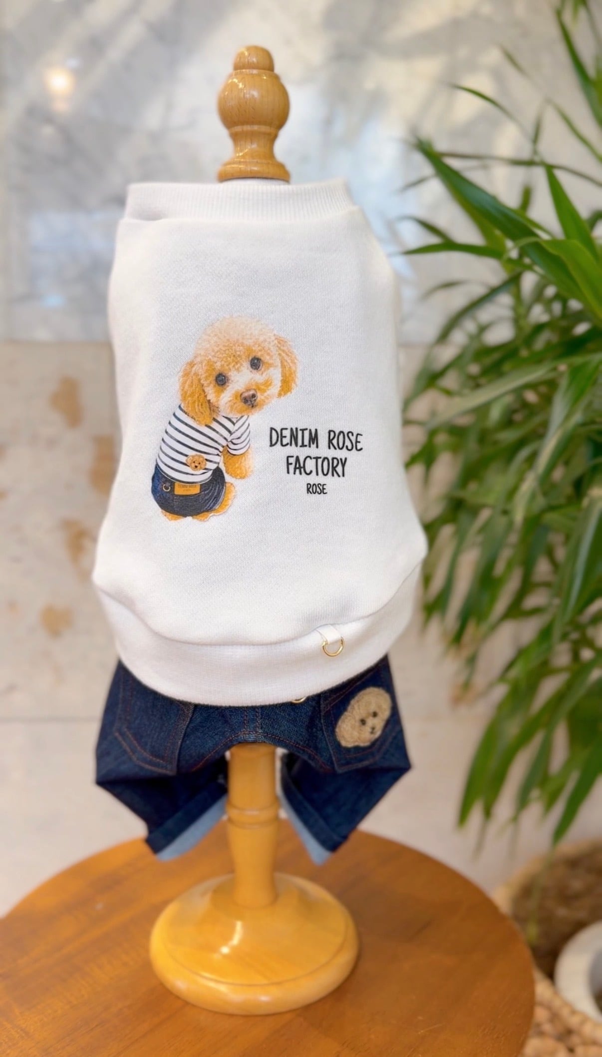 DENIM ROSE FACTORY】⑩犬服(トレーナー) | DENIM ROSE