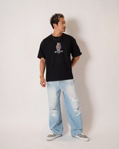 【#Re:room】FLOWER BOMB PRINT T-SHIRTS［REC896］
