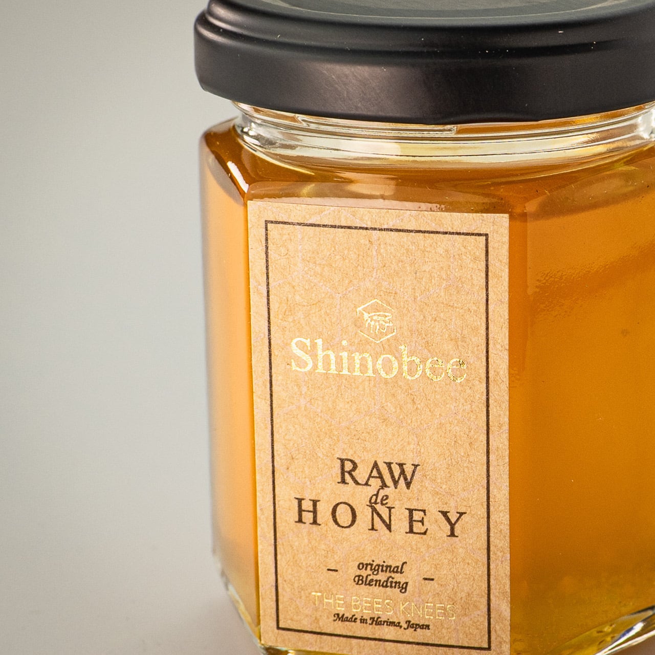 オリジナルブレンド〈Shinobee Golden Ratio〉非加熱生はちみつ 125 g