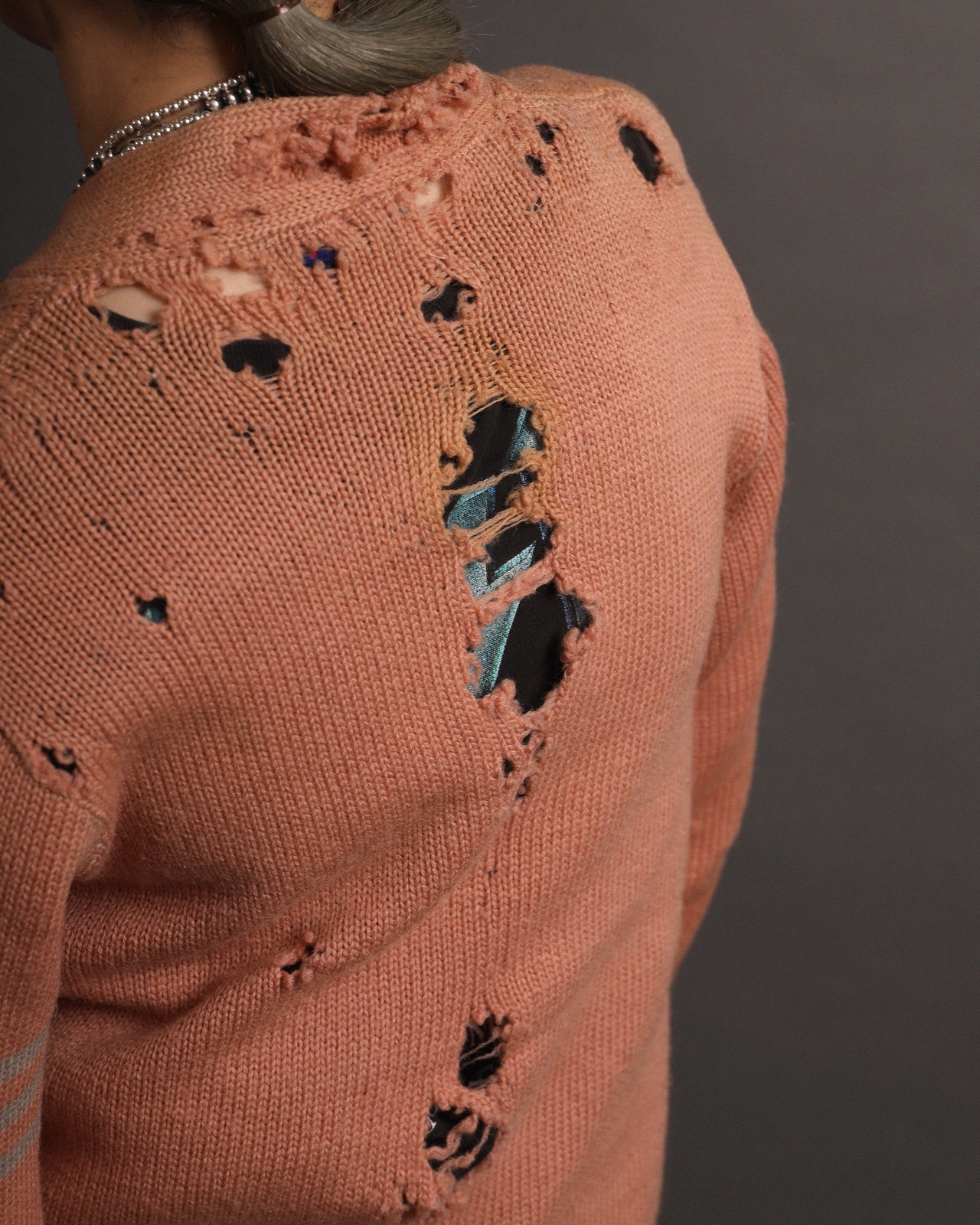 1940's Marget Knit / Damaged Cardigan