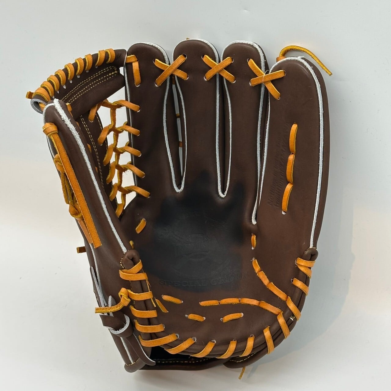 【軟式】玉澤 外野グローブ ADVENTURE 918AD(本体:ショコラブラウン 紐:タン)タマザワ_02