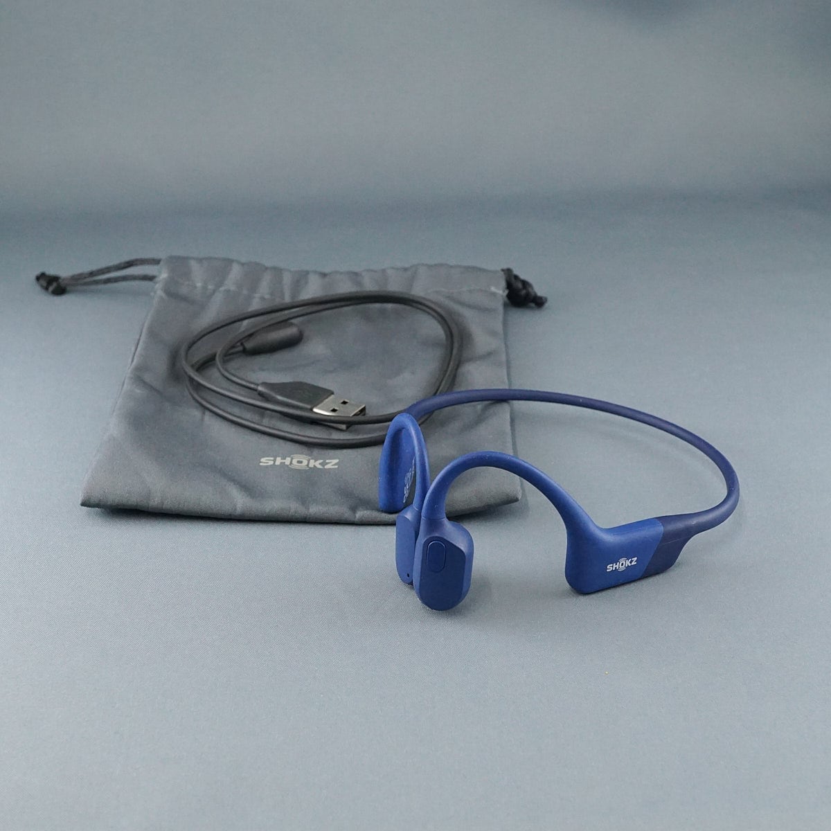 SHOKZ OPENRUN 骨伝導イヤホン S803 ブルー Shokz OpenRun（ブルー