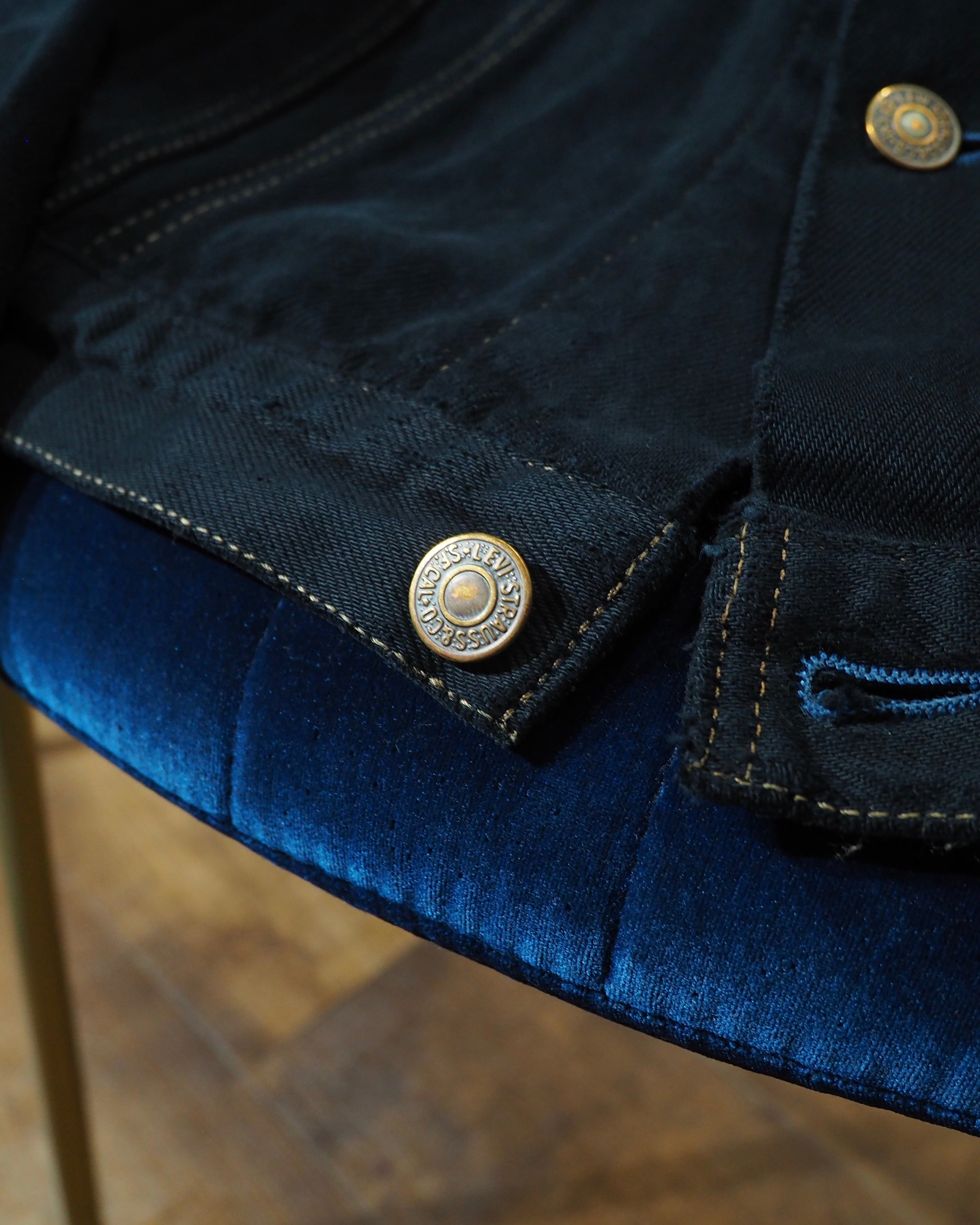 " 襤褸 - Levi's " Beautiful Aging × Over Dyed Vintage Tracker Jacket