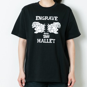 ENGRAVE Tshirts Type02 Normal 黒【受注生産アイテム】