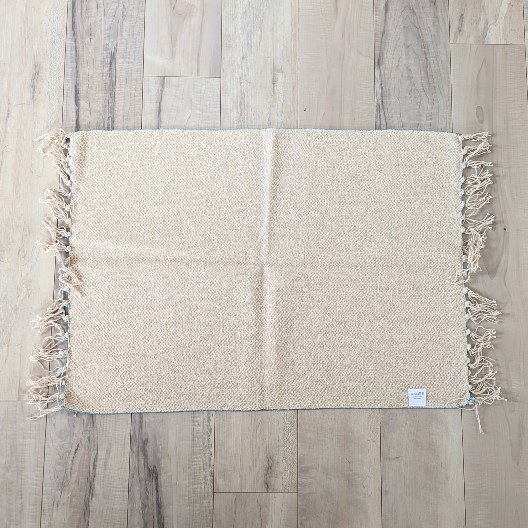 【 Mr.Peanut ( ミスターピーナッツ ) 】 『THE MOST FAMOUS PEANUTS』PLANTERS / COTTON MAT /  コットンマット/ Floor Mat / フロアマット〚アメリカン雑貨 アメトイ〛