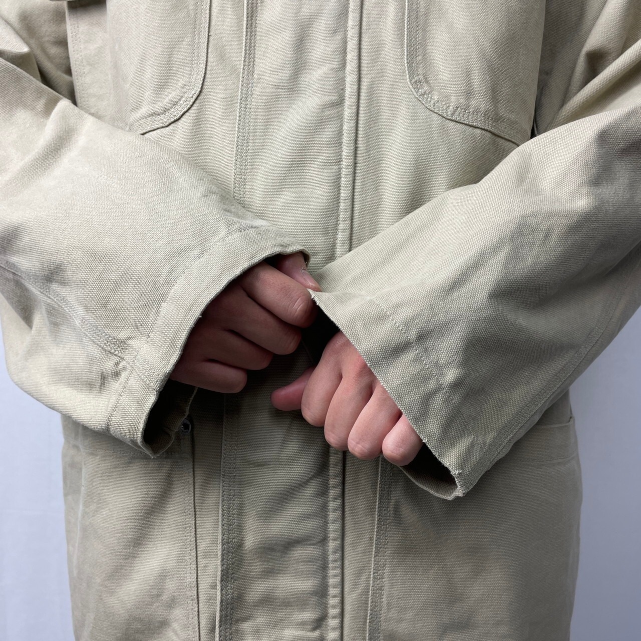 90年代 Timberland ティンバーランド カバーオール メンズXL相当 古着 