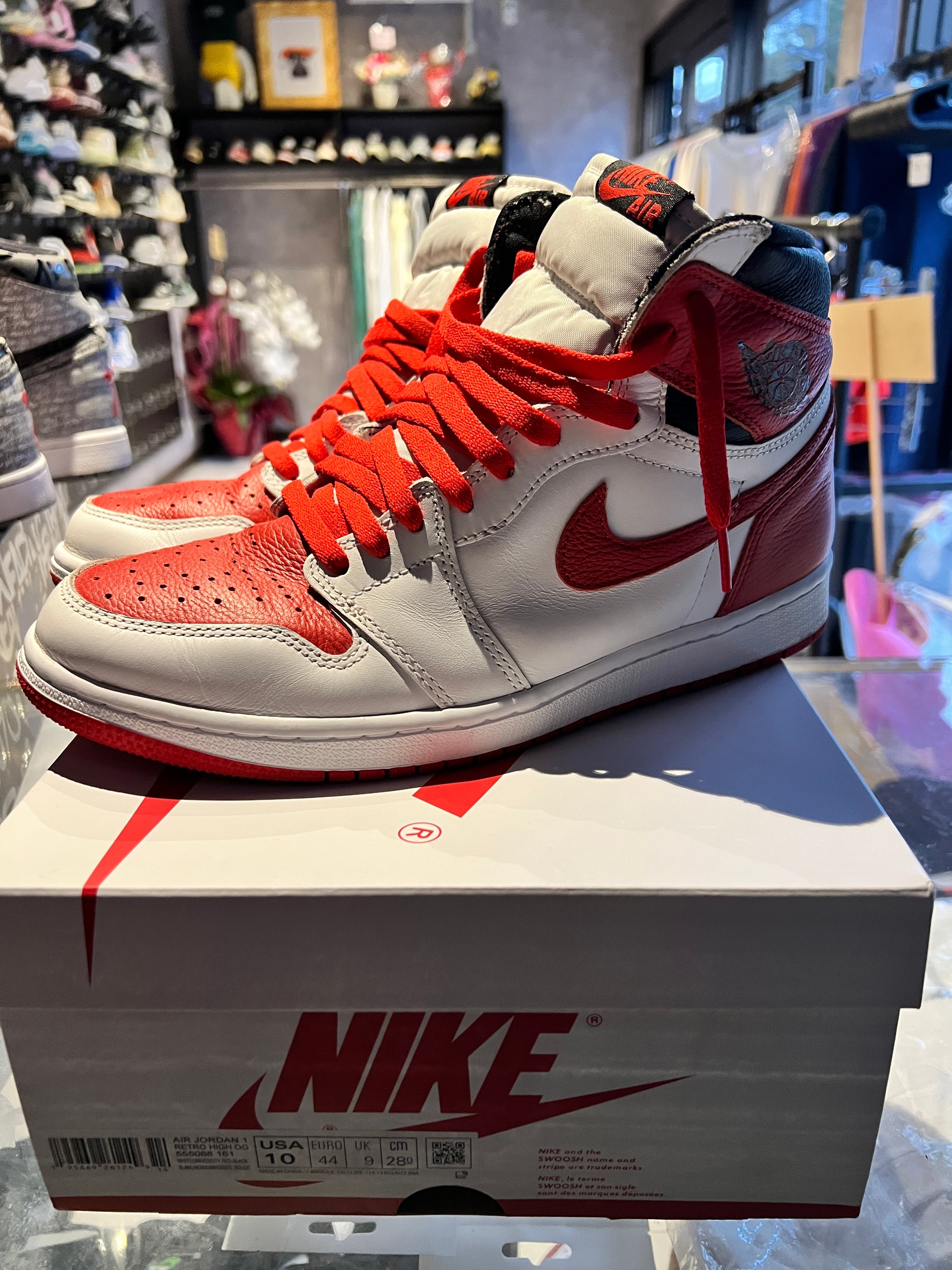 メンズair jordan 1 high og breached coral 28.0