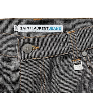 vintage SAINT LAURENT JEANS baggy denim pants