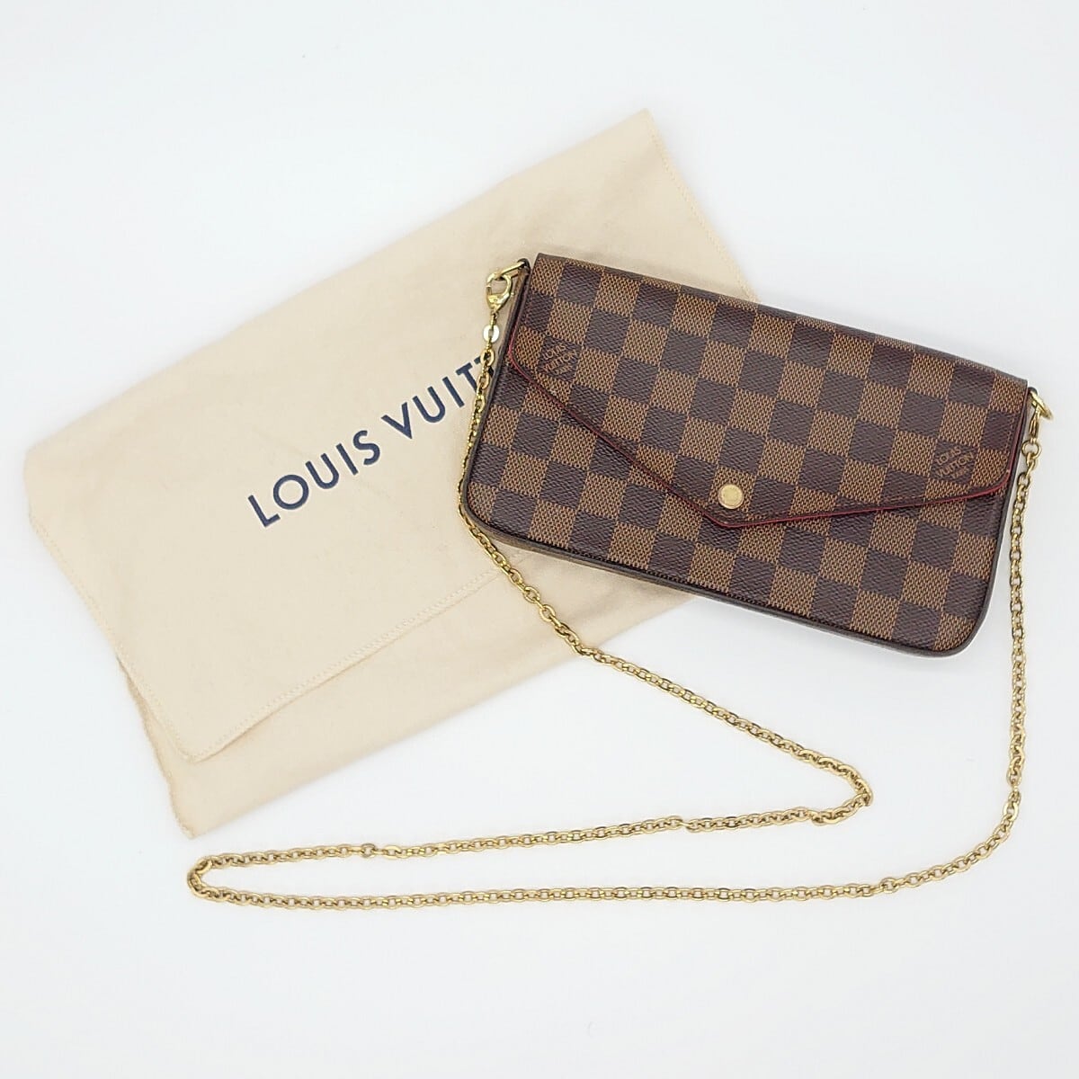 LOUIS VUITTON ルイ ヴィトン ポシェット・フェリシー ダミエ