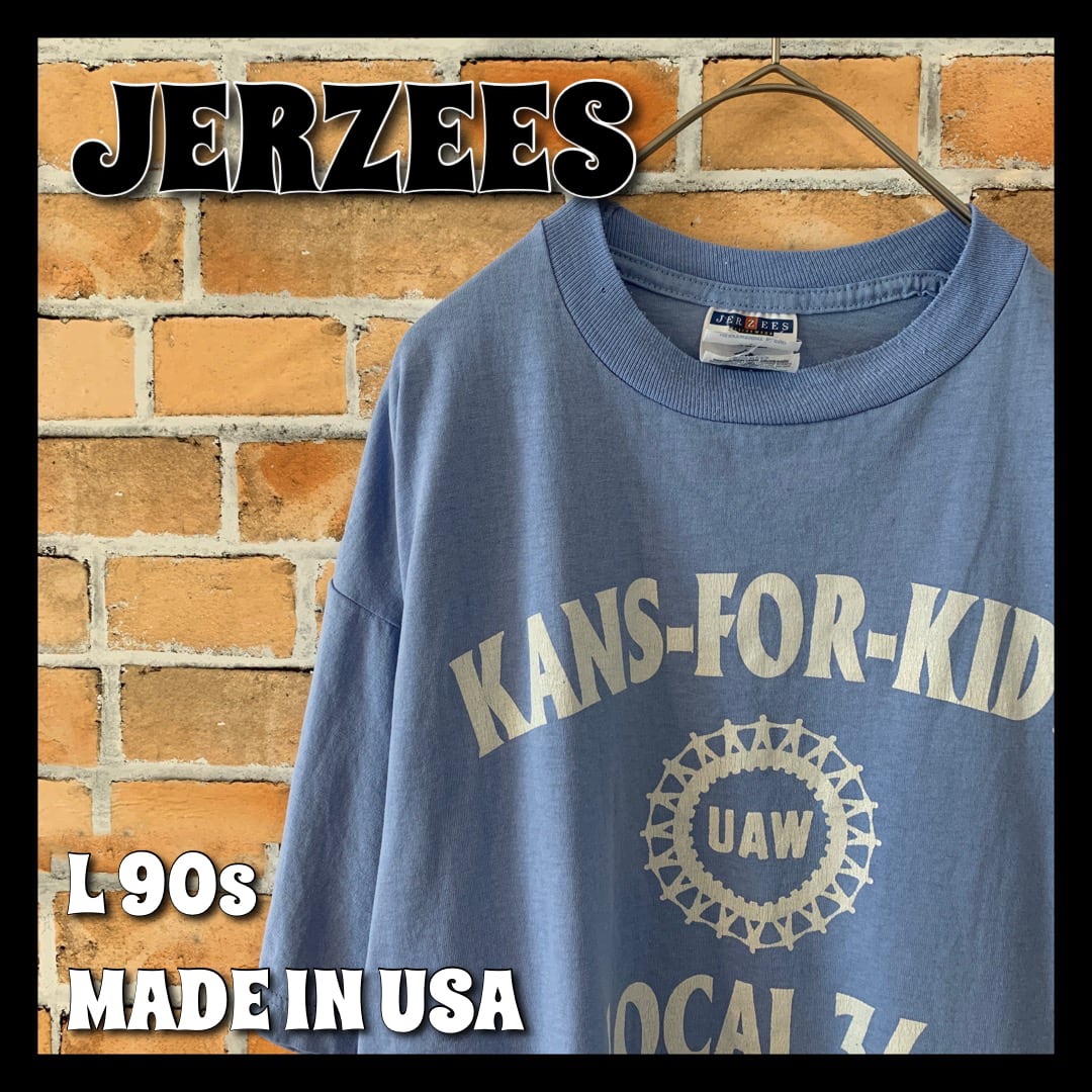 90s JERZEES USA RED WOLF tシャツ