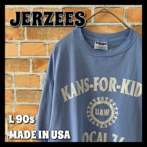 【JERZEES】 Tシャツ L 90s ヴィンテージ ナンバーT USA製