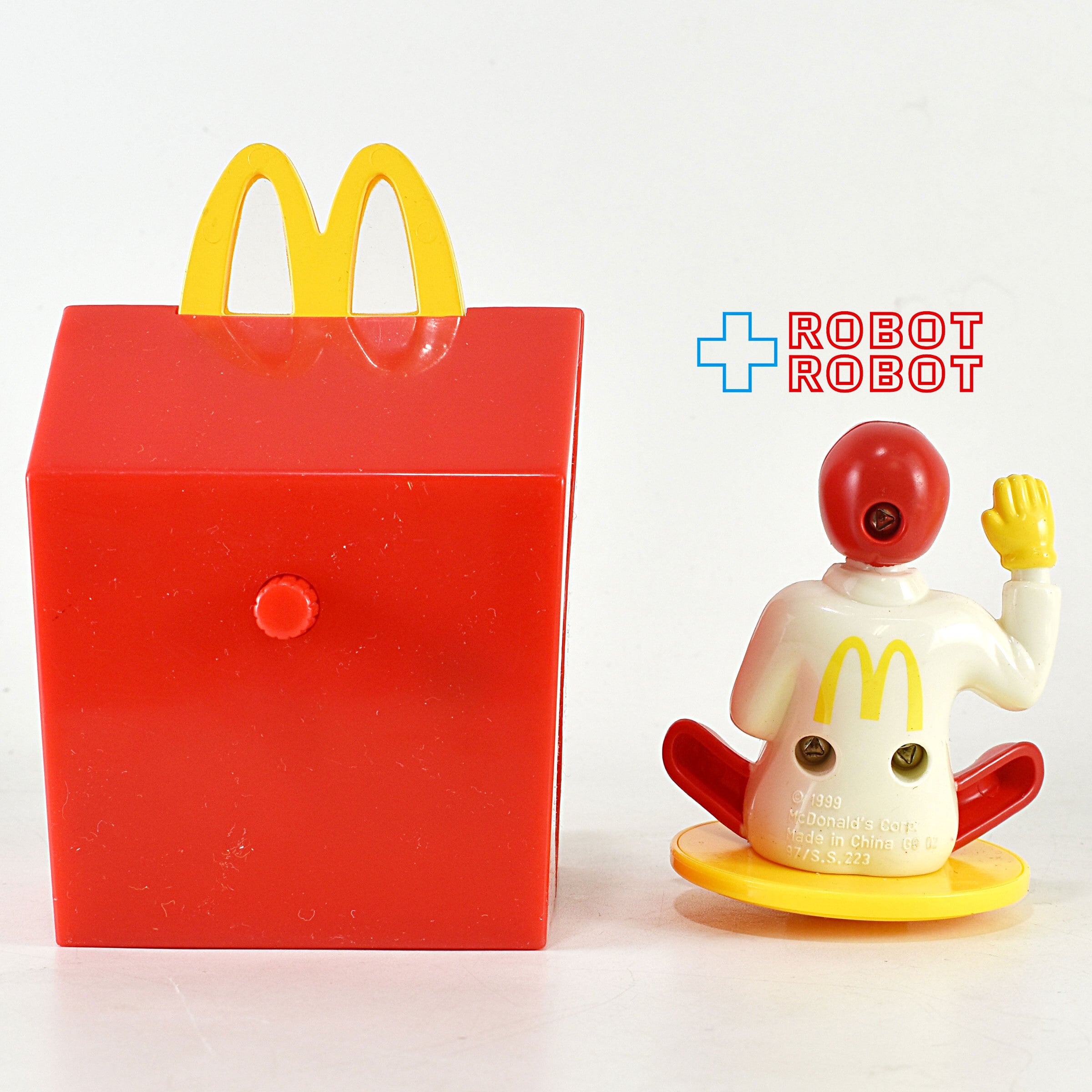 マクドナルド マックシェフ ロナルド ハッピーミールトイ 1999 ※動作