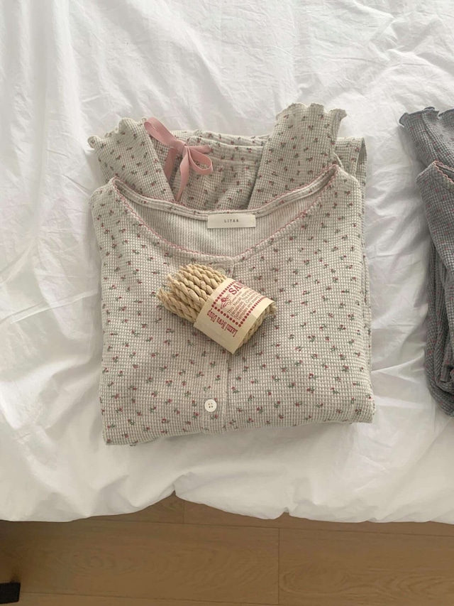 (即納) LITER / Daisy pajama set 2color