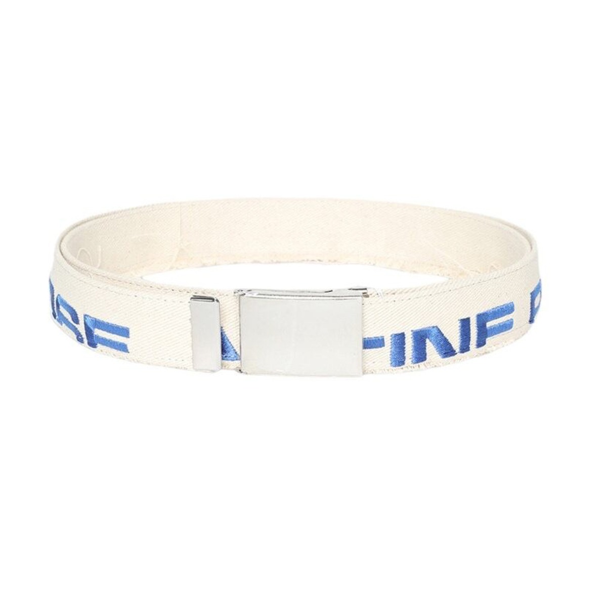 MARTINE ROSE】CANVAS BELT(CREAM) | AYIN