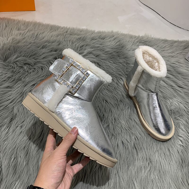 レッドスリーブソリッド カラーカジュアルブーツ 靴 シューズ ソリッドカラー フェイクシューズ25491695132