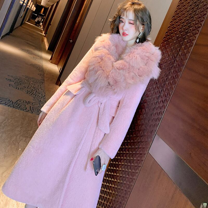 ファーカラーベルト ジャケット ウィンター 冬物 ハーネス MIUCO30303185482