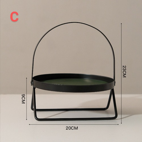メタル トレイ スタンド 持ち手付き 収納 ラック ディスプレイ スキンケア 化粧品 整理 おしゃれ インダストリアル モダン インテリア 小物入れ 卓上 収納トレー