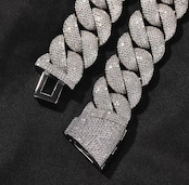 【BB063】Miami Cuban Chain Necklace (23mm)